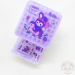 Organizador con sus cajones abiertos y tapa superior cerrado.