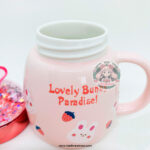 Taza de cerámica Bunny love of life - Imagen 3