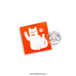 Notas adhesivas Neko rojo