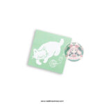 Notas adhesivas Neko verde