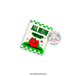 Notas adhesivas All Meow verde