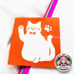 Notas adhesivas Neko rojo - Imagen 2