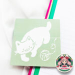 Notas adhesivas Neko verde - Imagen 2